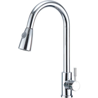 Смеситель для кухни с выдвижной лейкой FRAP H991 F60991